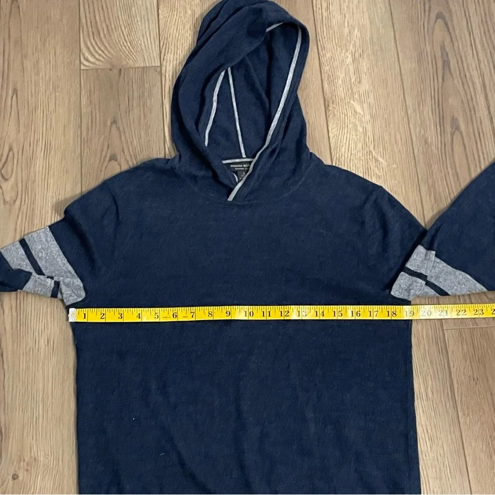 Banana Republic Organic Cotton Hooded‎ Sweater Blue